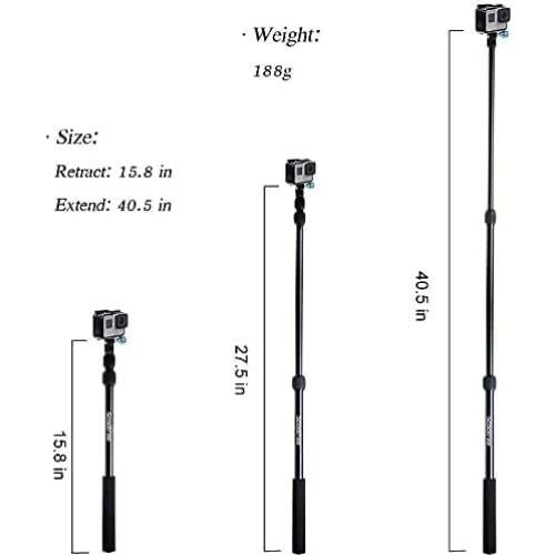 Palo Telescópico de Aluminio Smatree SmaPole S1 40.1-102.9 cm