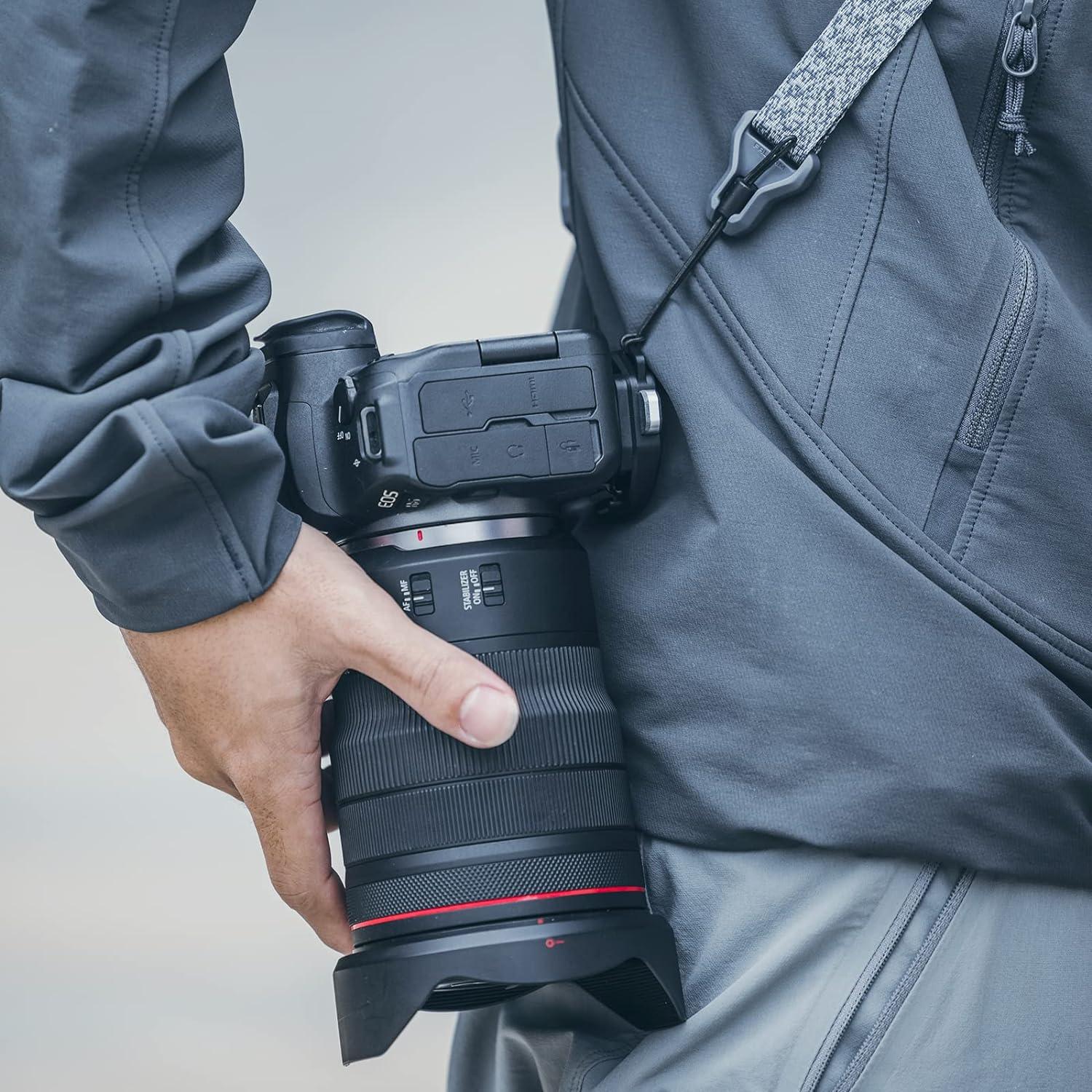 ULANZI FALCAM F38 Camera Shoulder Strap Mount Quick Release Base V2, Capture Camera Clip for Shoulder Strap Quick Mount/Release