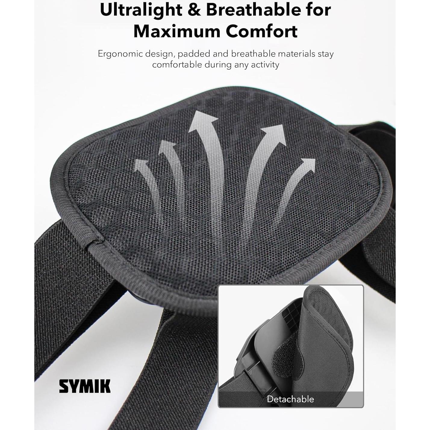 Arnés de Montaje en el Pecho SYMIK Ajustable para GoPro y DJI