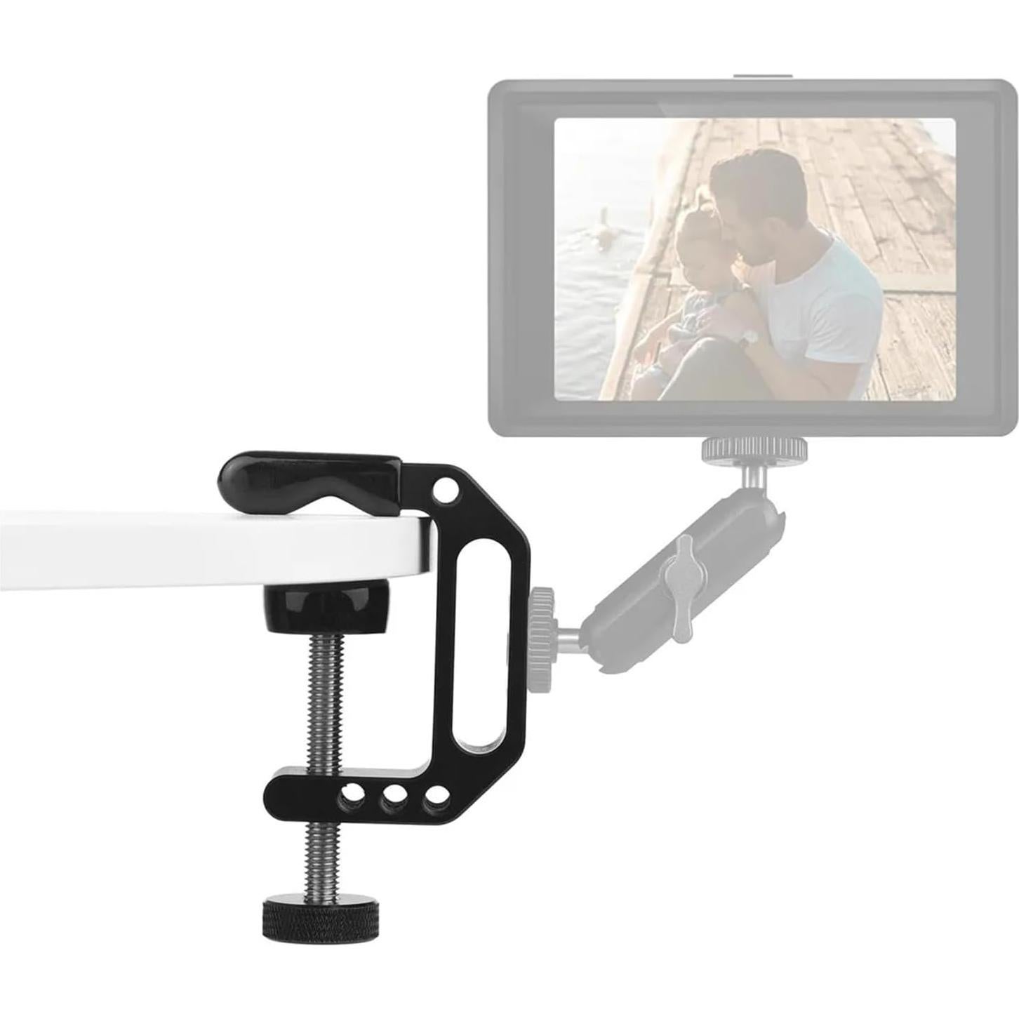 Soporte de cámara tipo C Lanxire - Carga 2kg - Paquete de 2