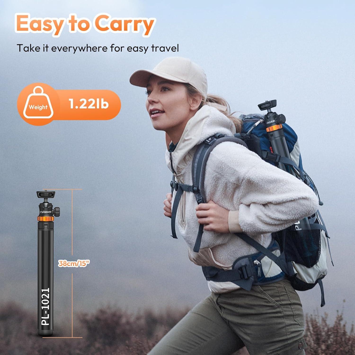 Trípode Extensible de Aluminio Rubesee PL-1021 200 cm