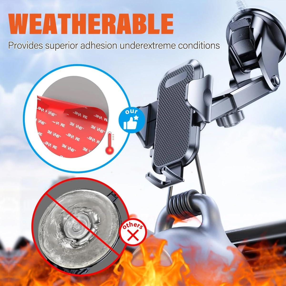 Almohadillas Adhesivas 3M VHB para Cámara de Tablero - 4 Pcs