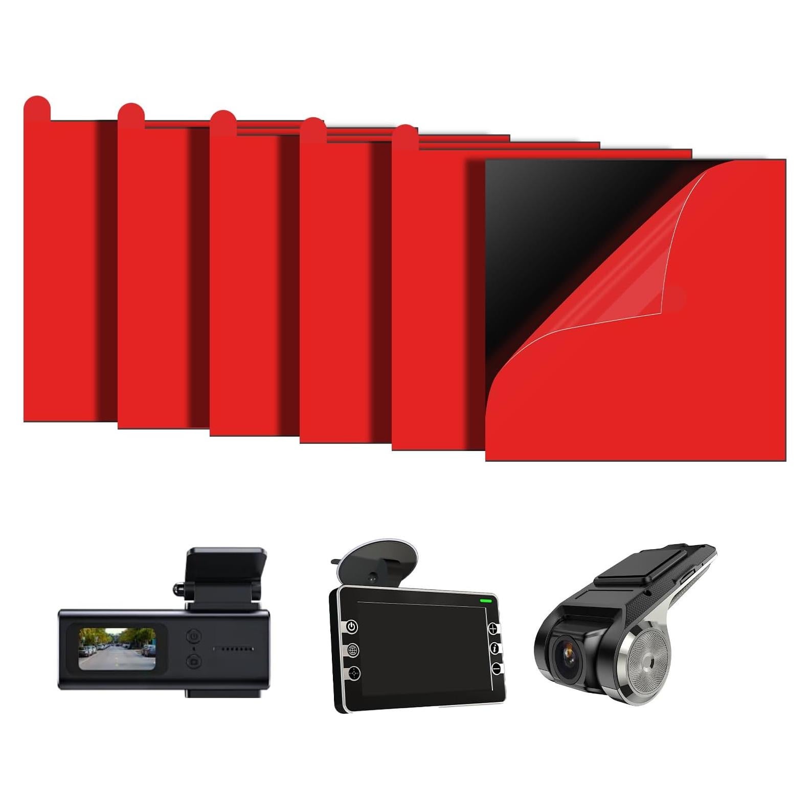 6 Almohadillas Adhesivas Doble Cara BNnYY para Cámara de Tablero