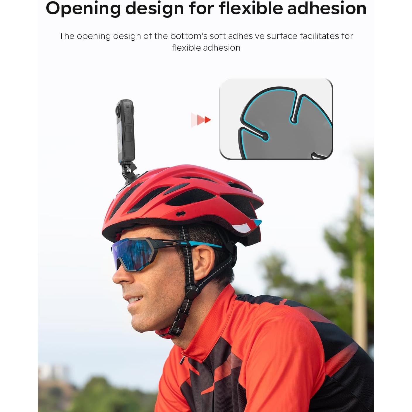 Soporte Adhesivo Flexible aMaiMingji para Cámaras de Acción