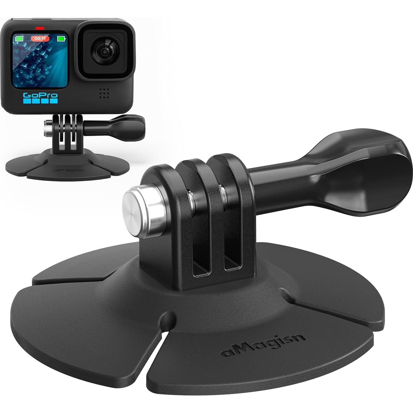 Soporte Adhesivo Flexible aMaiMingji para Cámaras de Acción