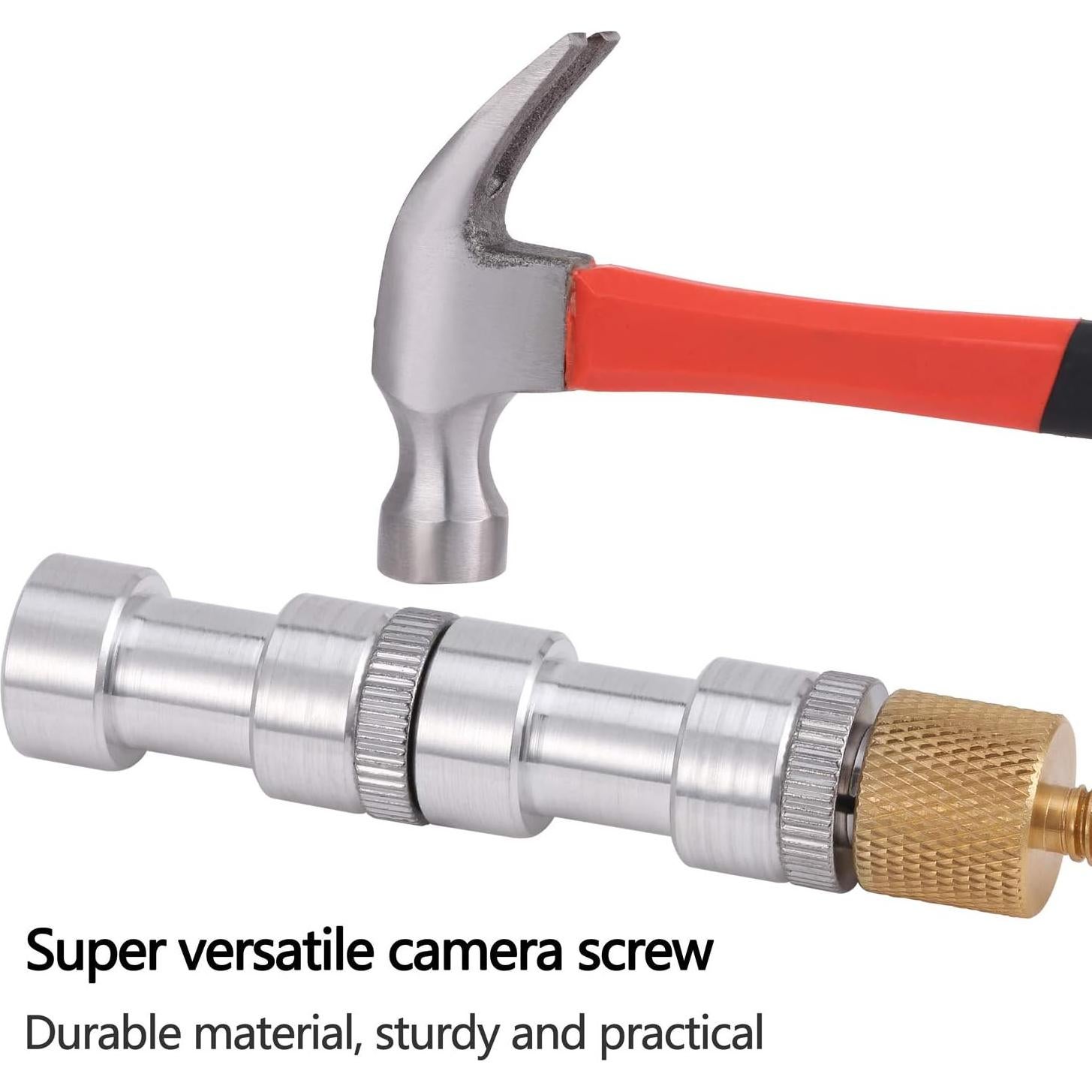 Adaptador de Tornillo de Cámara KWOKWEI 19 Piezas Metal