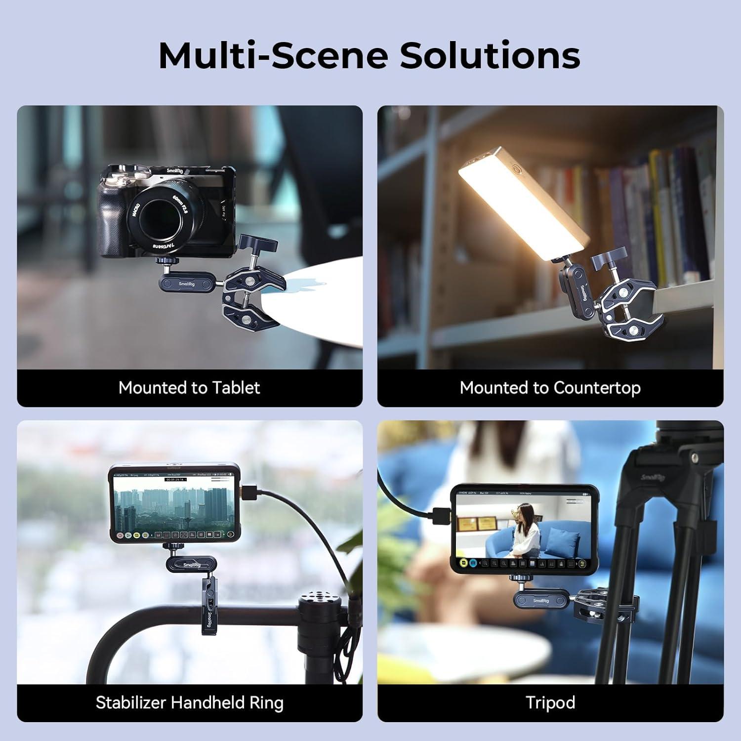 Abrazadera de Montaje para Cámara Smallrig 5529 - 2-Pack