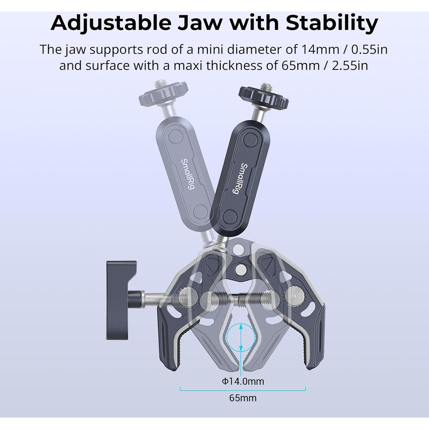 Abrazadera de Montaje para Cámara Smallrig 5529 - 2-Pack