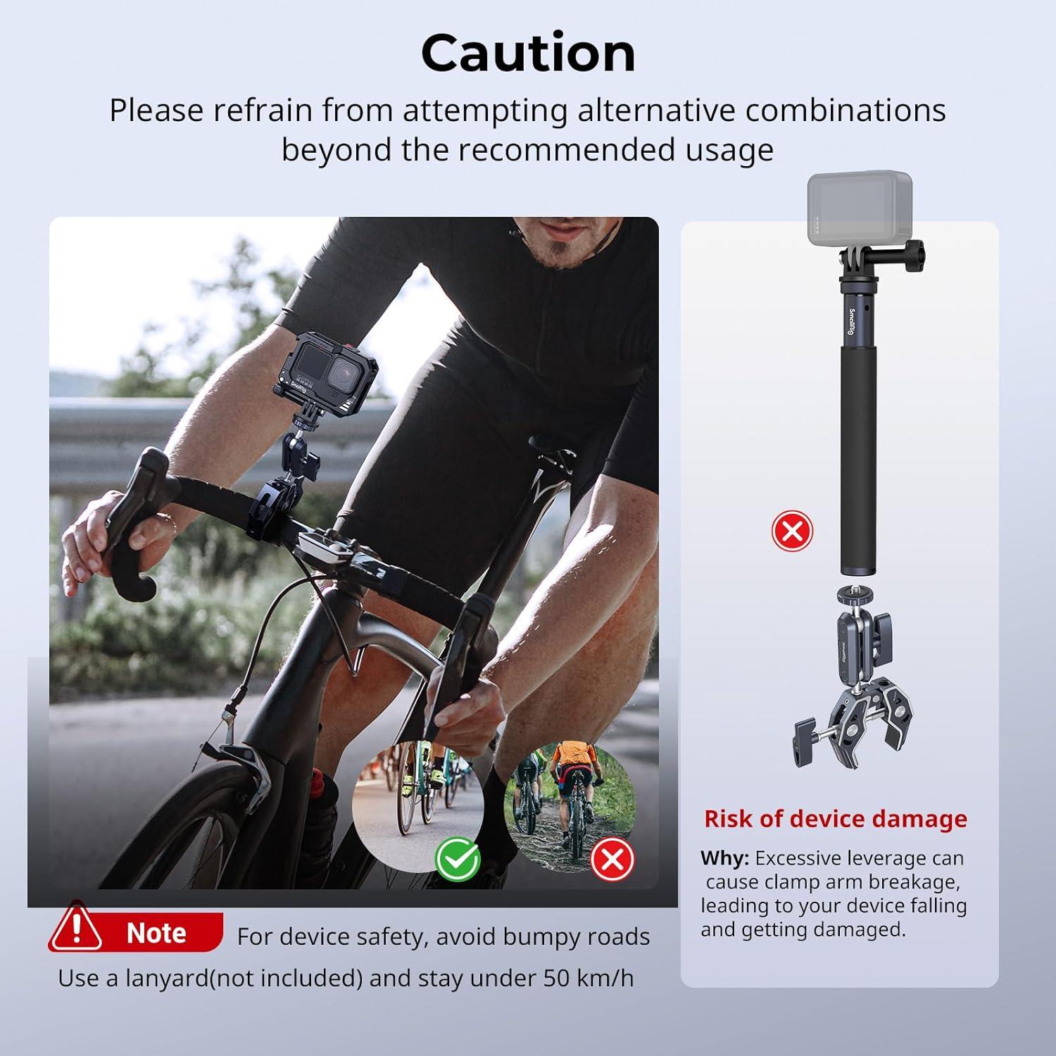 Abrazadera de Montaje para Cámara Smallrig 5529 - 2-Pack