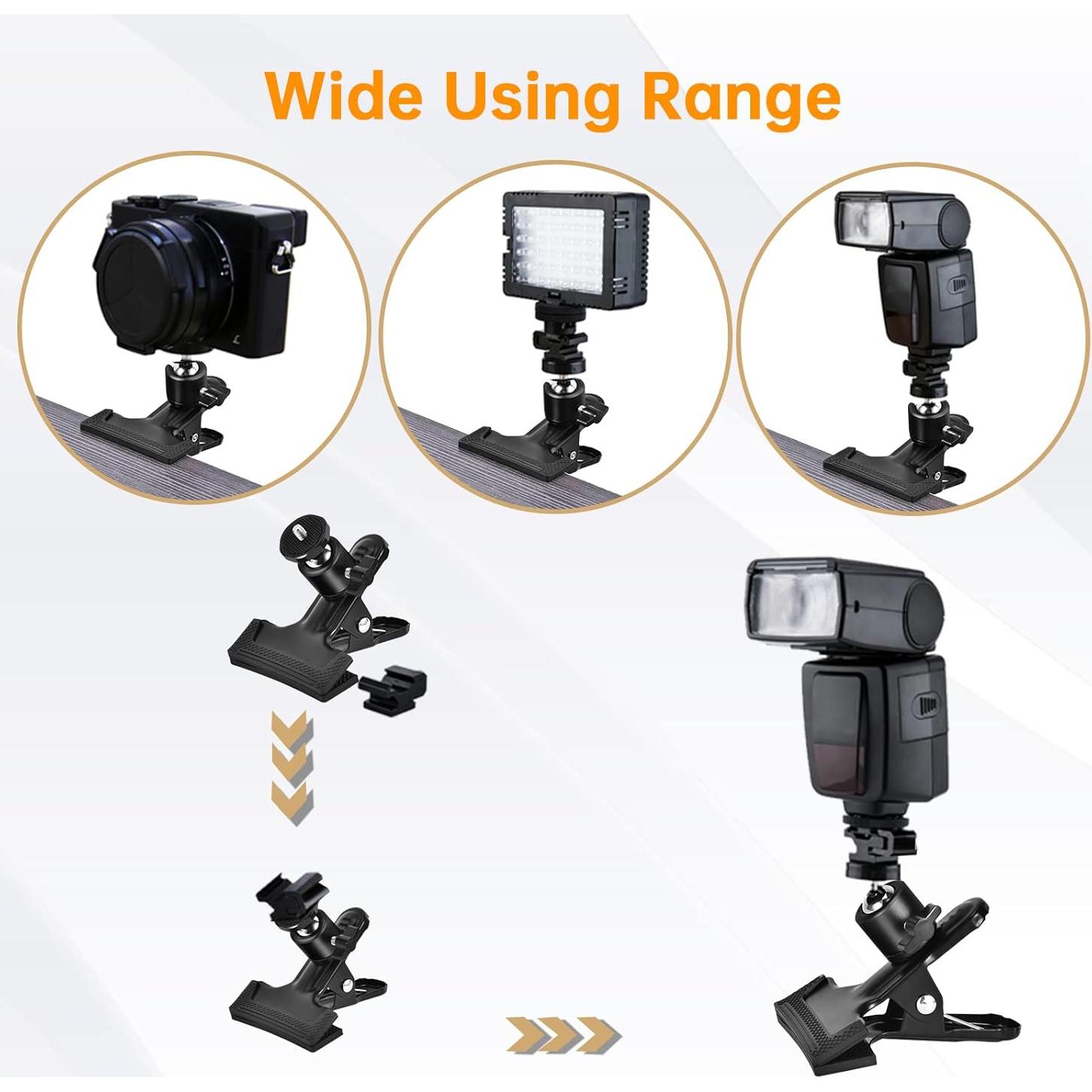 Soporte de Cámara UTEBIT con Cabeza de Bola 360° - Paquete de 2