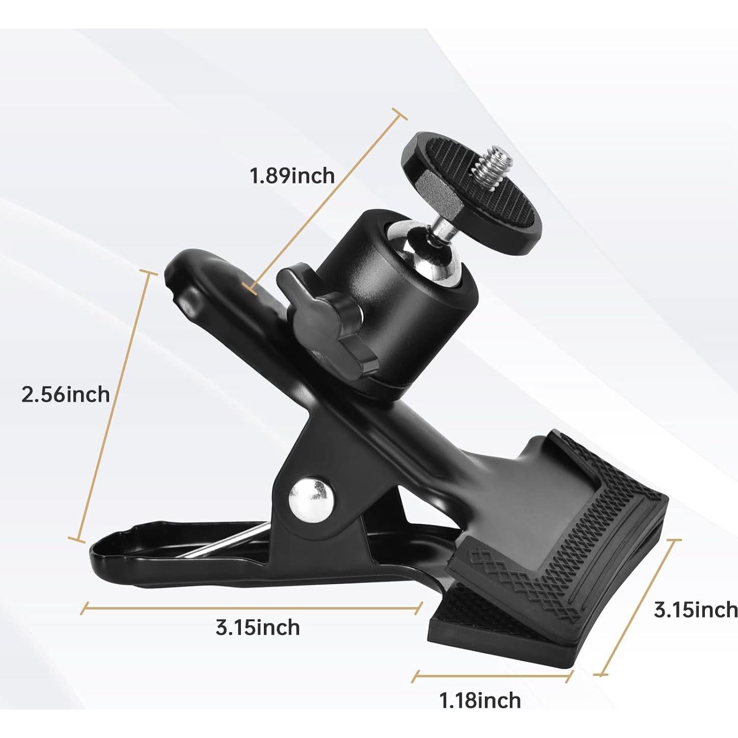 Soporte de Cámara UTEBIT con Cabeza de Bola 360° - Paquete de 2