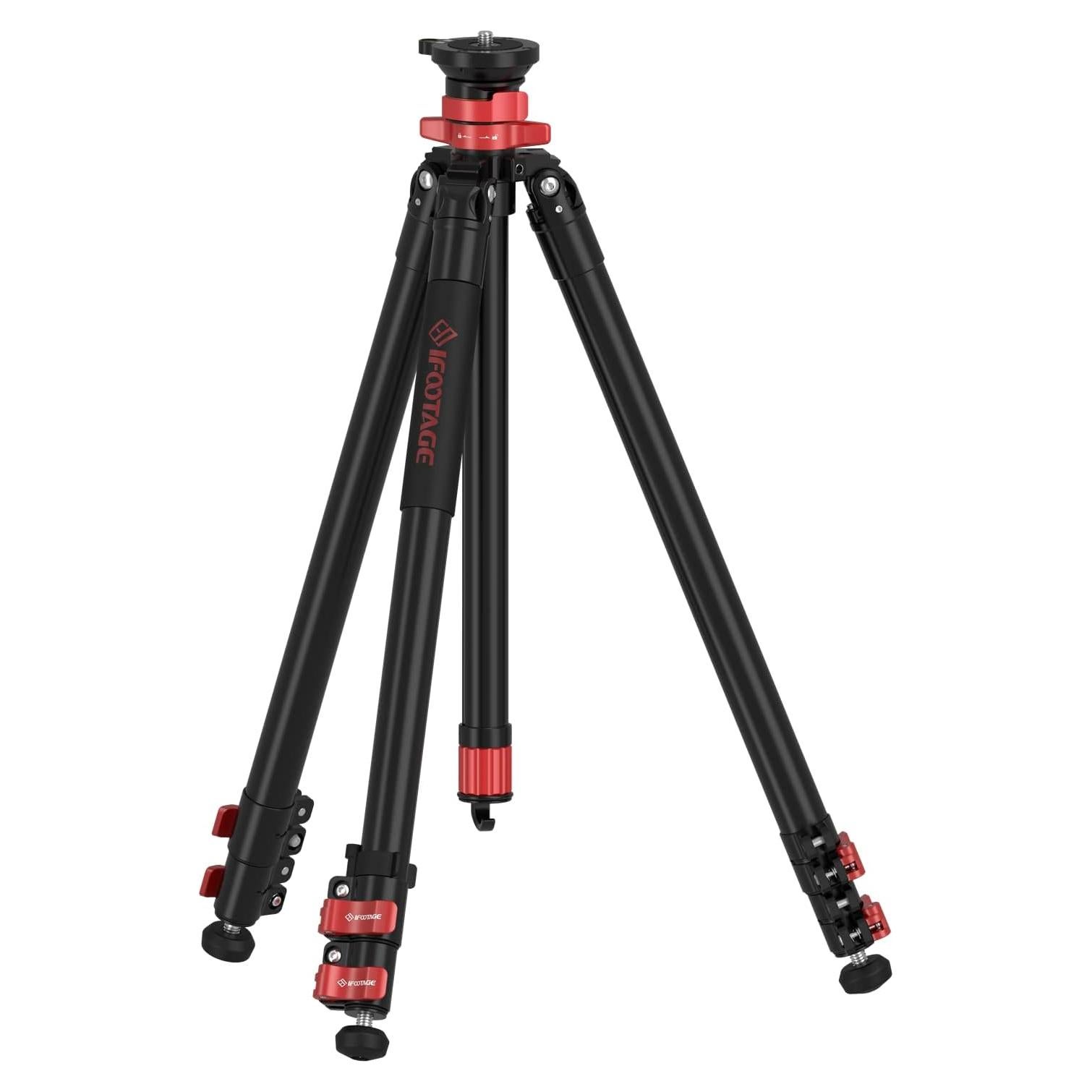 Trípode IFOOTAGE TA6S Profesional Aluminio 360° para DSLR