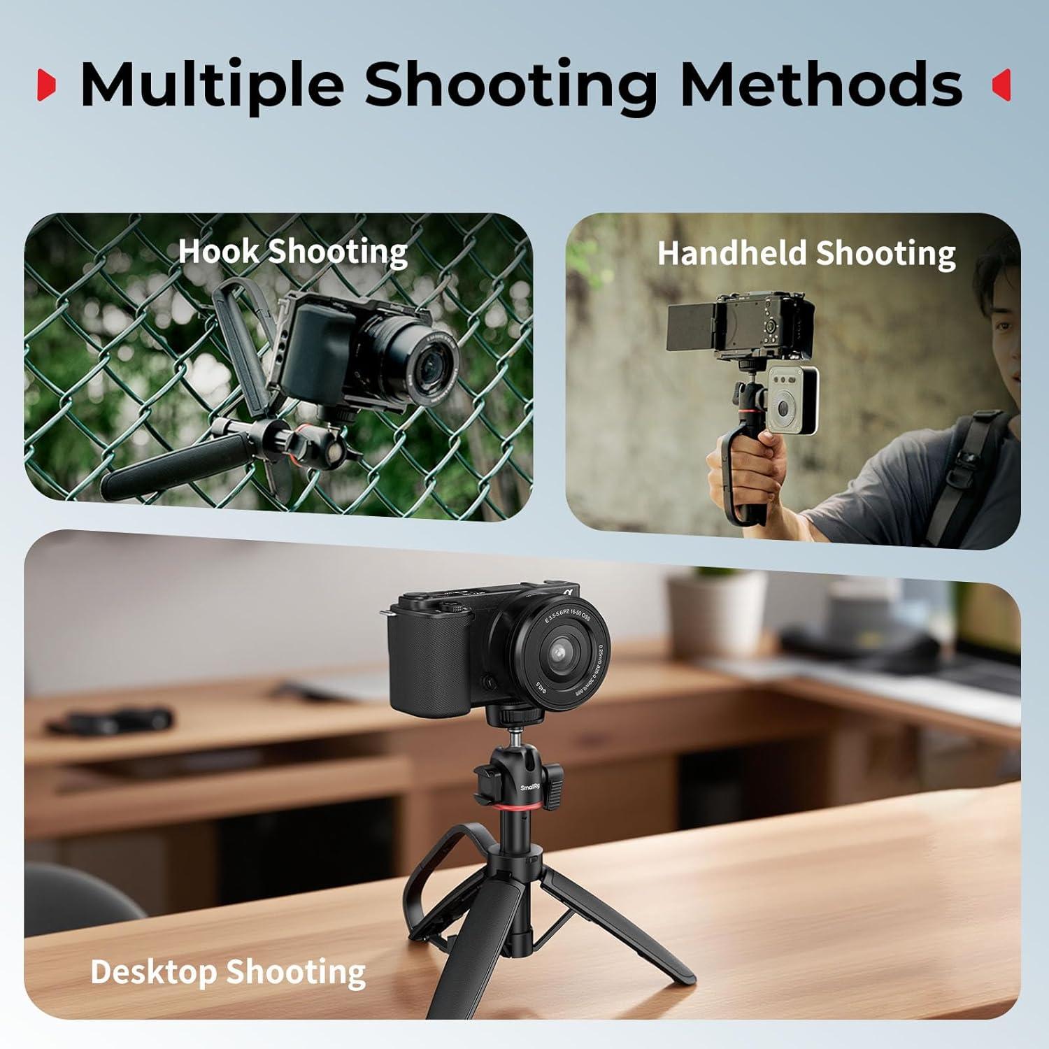 Trípode Mini Extensible SmallRig 5285 para Cámara y Smartphone