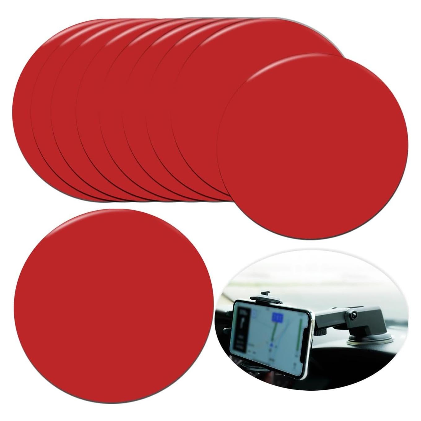 10 Almohadillas Adhesivas Doble Cara 90mm CKANDAY para Soporte