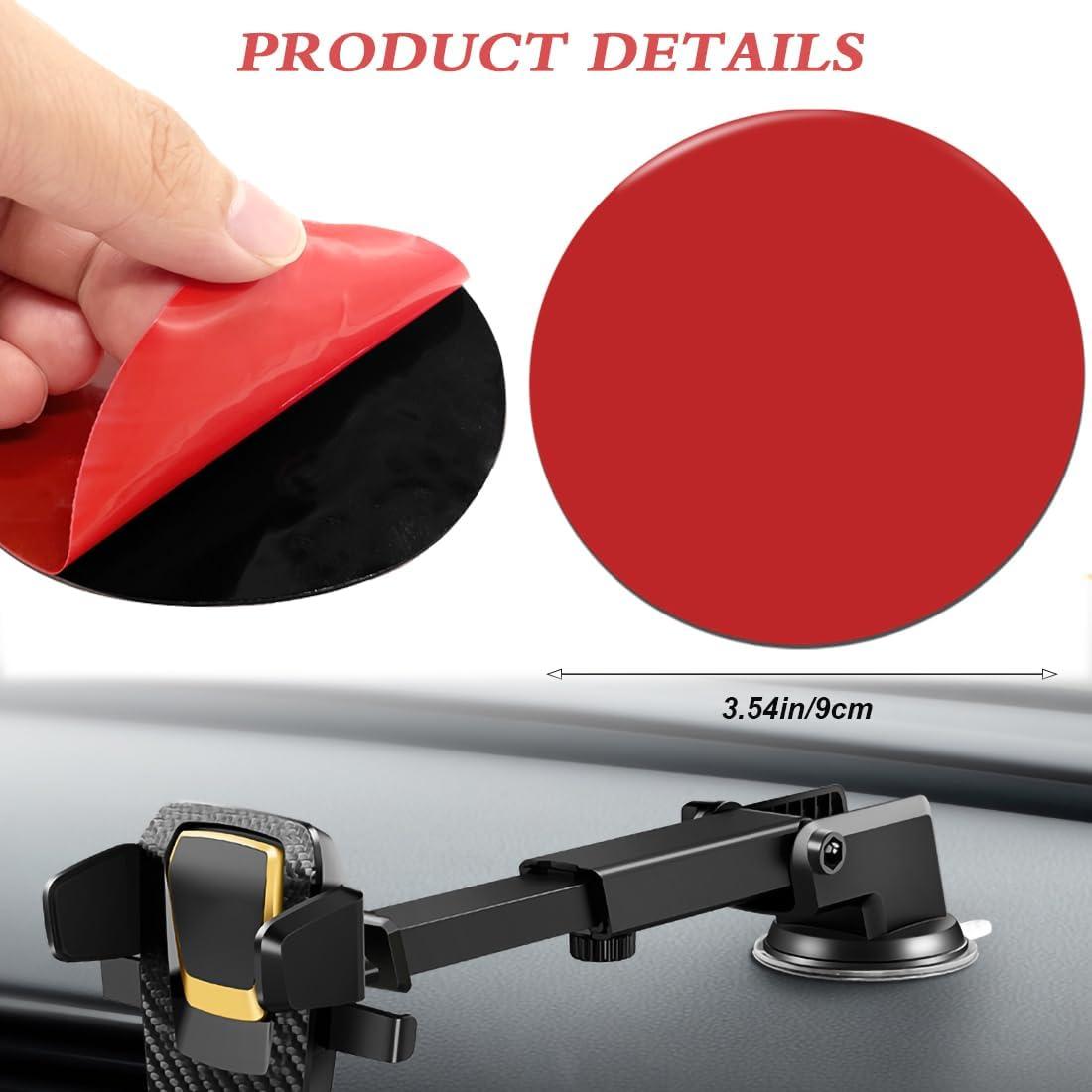 10 Almohadillas Adhesivas Doble Cara 90mm CKANDAY para Soporte