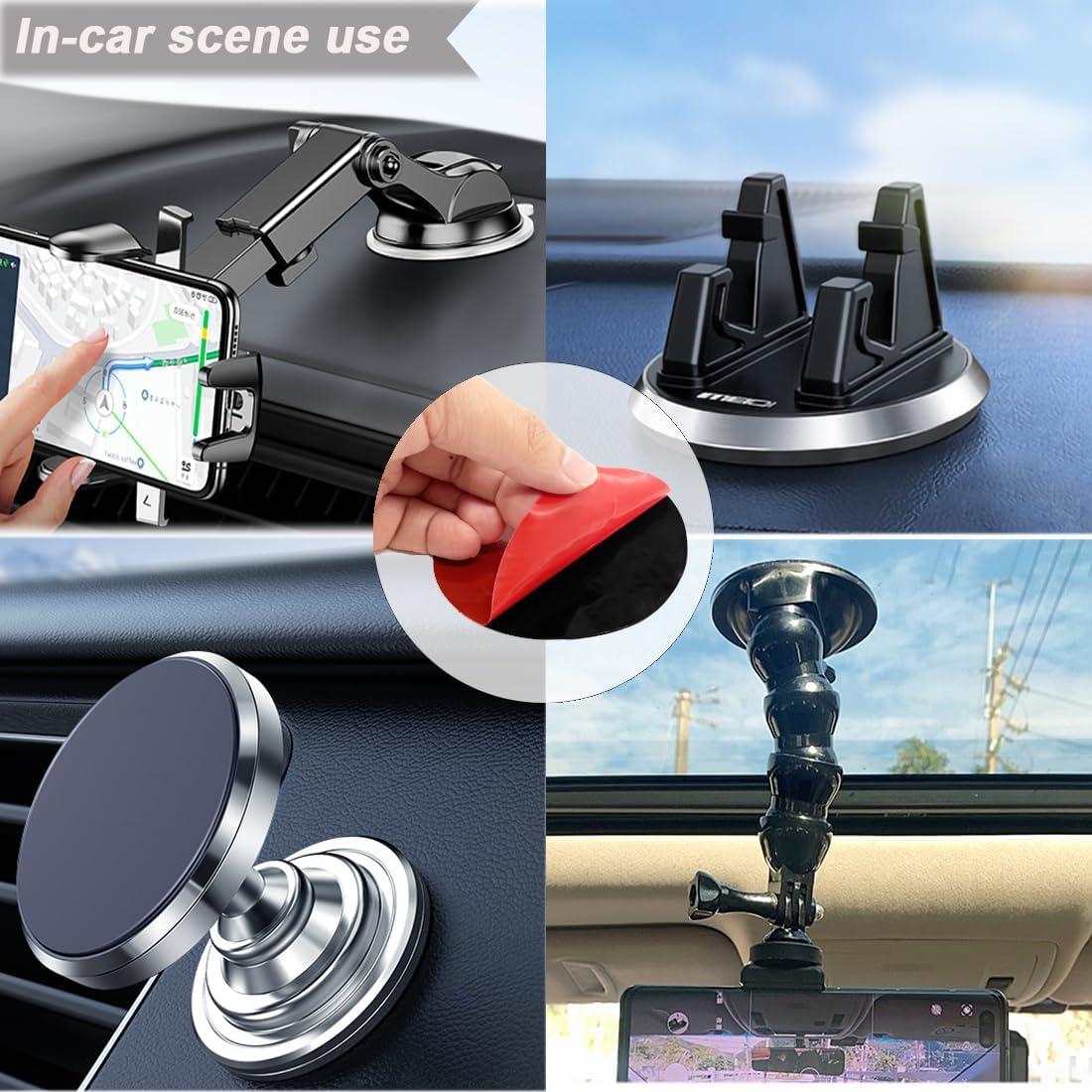 10 Almohadillas Adhesivas Doble Cara 90mm CKANDAY para Soporte