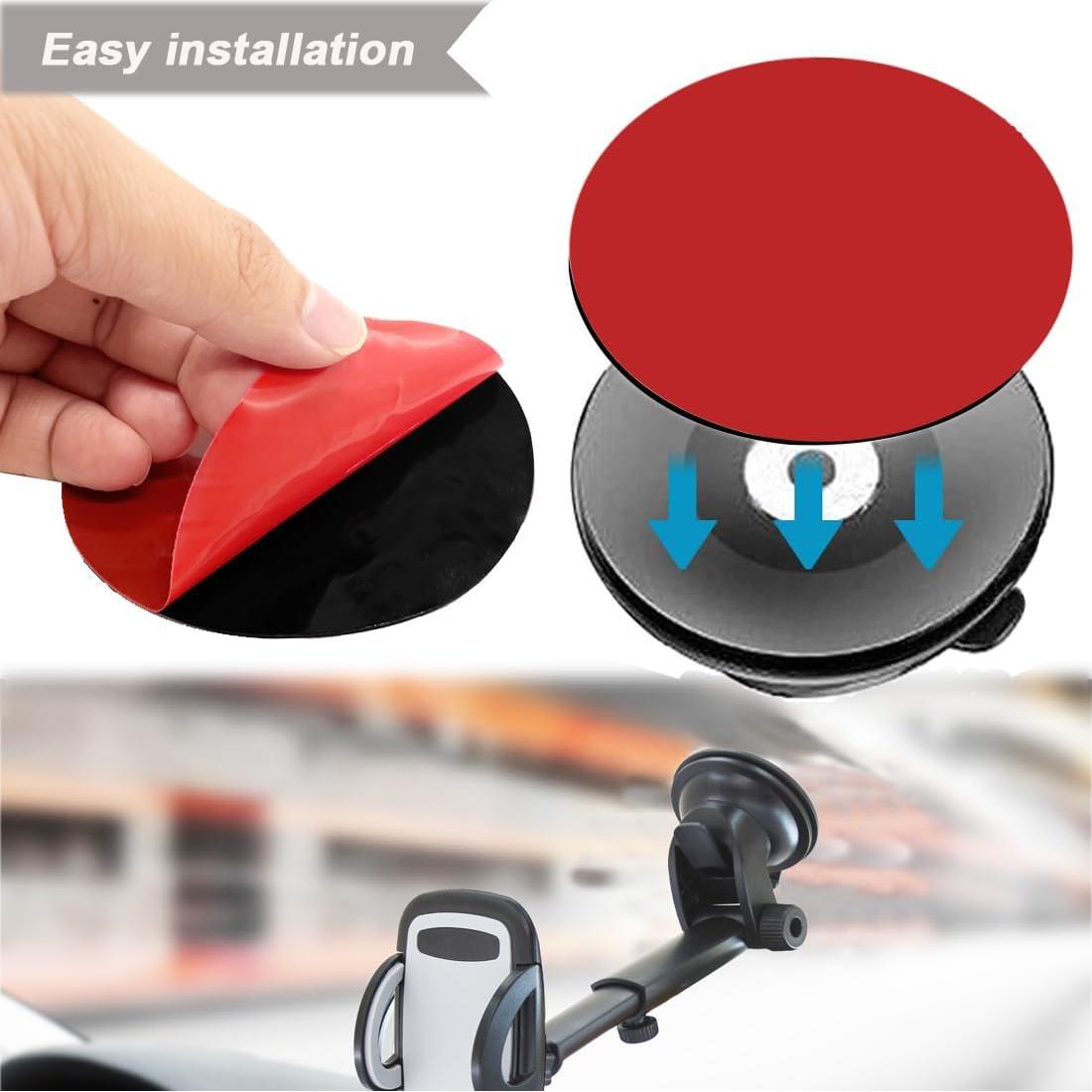 10 Almohadillas Adhesivas Doble Cara 90mm CKANDAY para Soporte