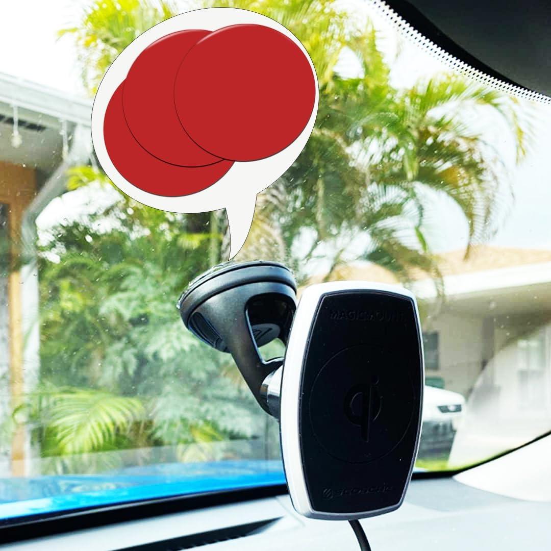 10 Almohadillas Adhesivas Doble Cara 90mm CKANDAY para Soporte