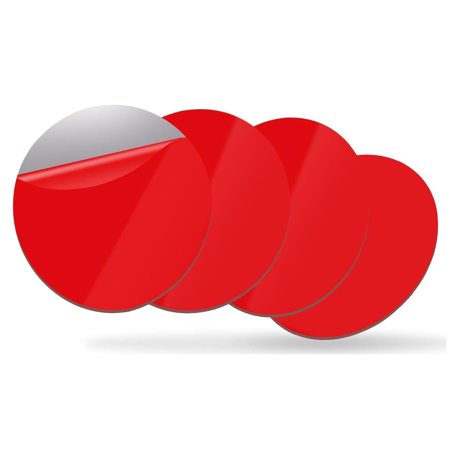 Almohadillas Adhesivas para Soporte de Coche Bremorou 90mm 95mm