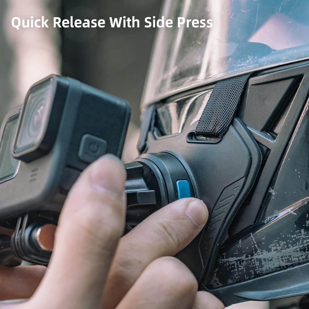 Soporte Magnético para Casco de Motocicleta SUREWO para GoPro