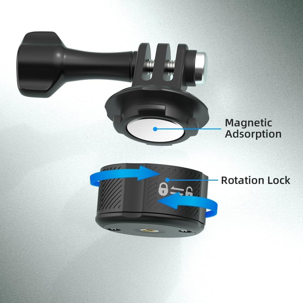 Soporte Magnético de Liberación Rápida SUREWO para GoPro