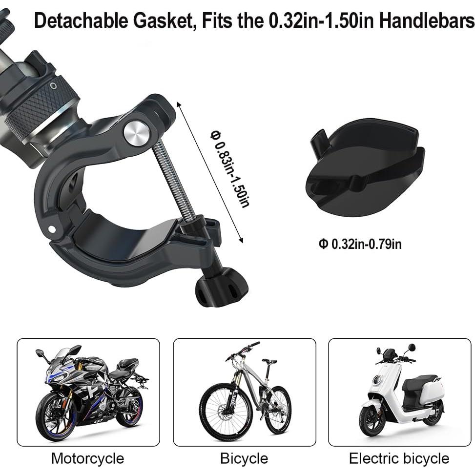 Soporte de Manillar para Cámara KETOPKIN FLW411 Ajustable