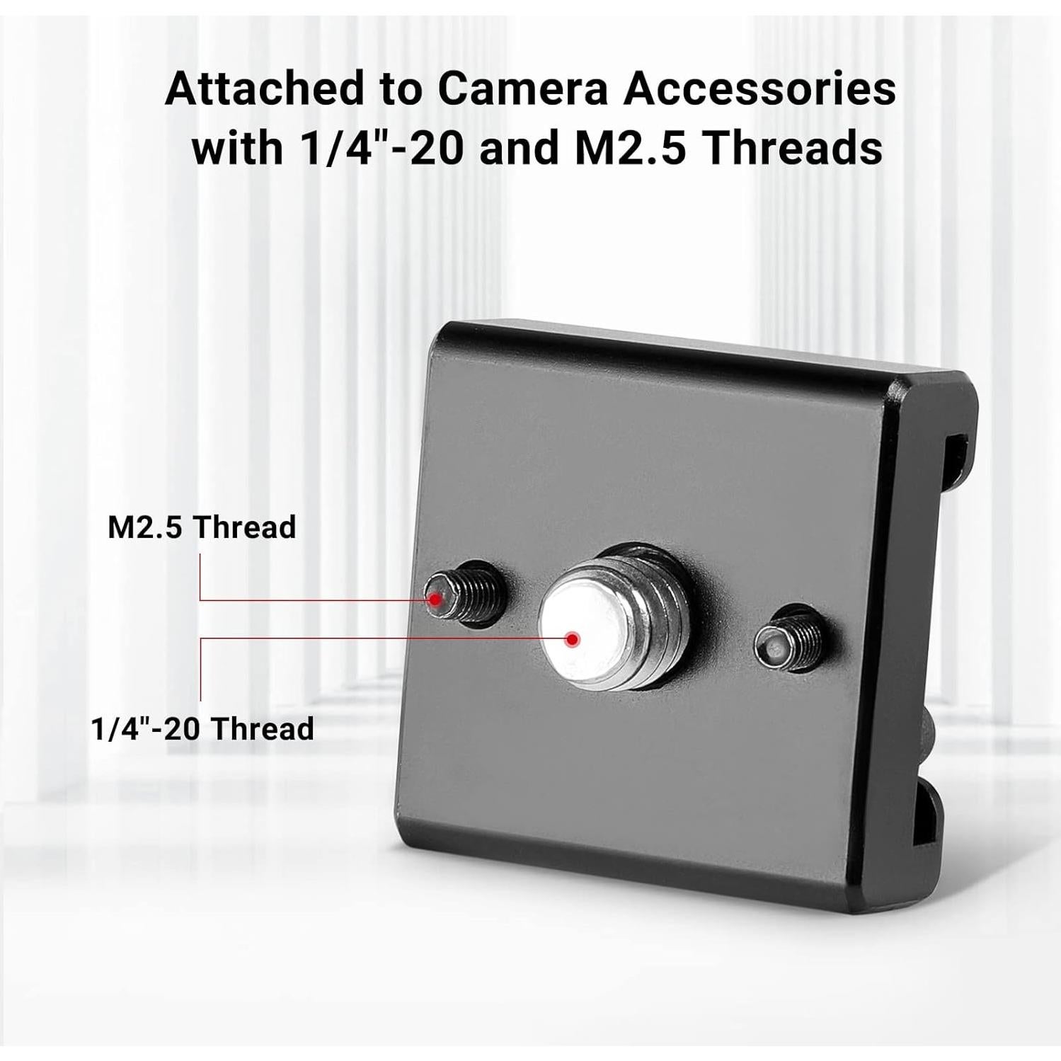 Soporte de Zapata Fría SmallRig 2060 - Paquete de 2
