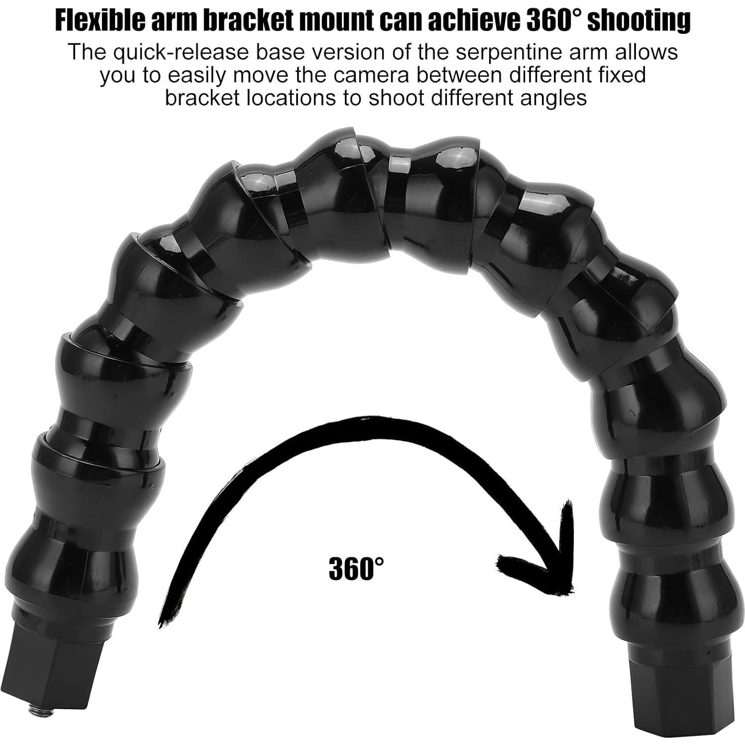 Monopod Flexible Acouto 12 Secciones ABS Soporte Universal