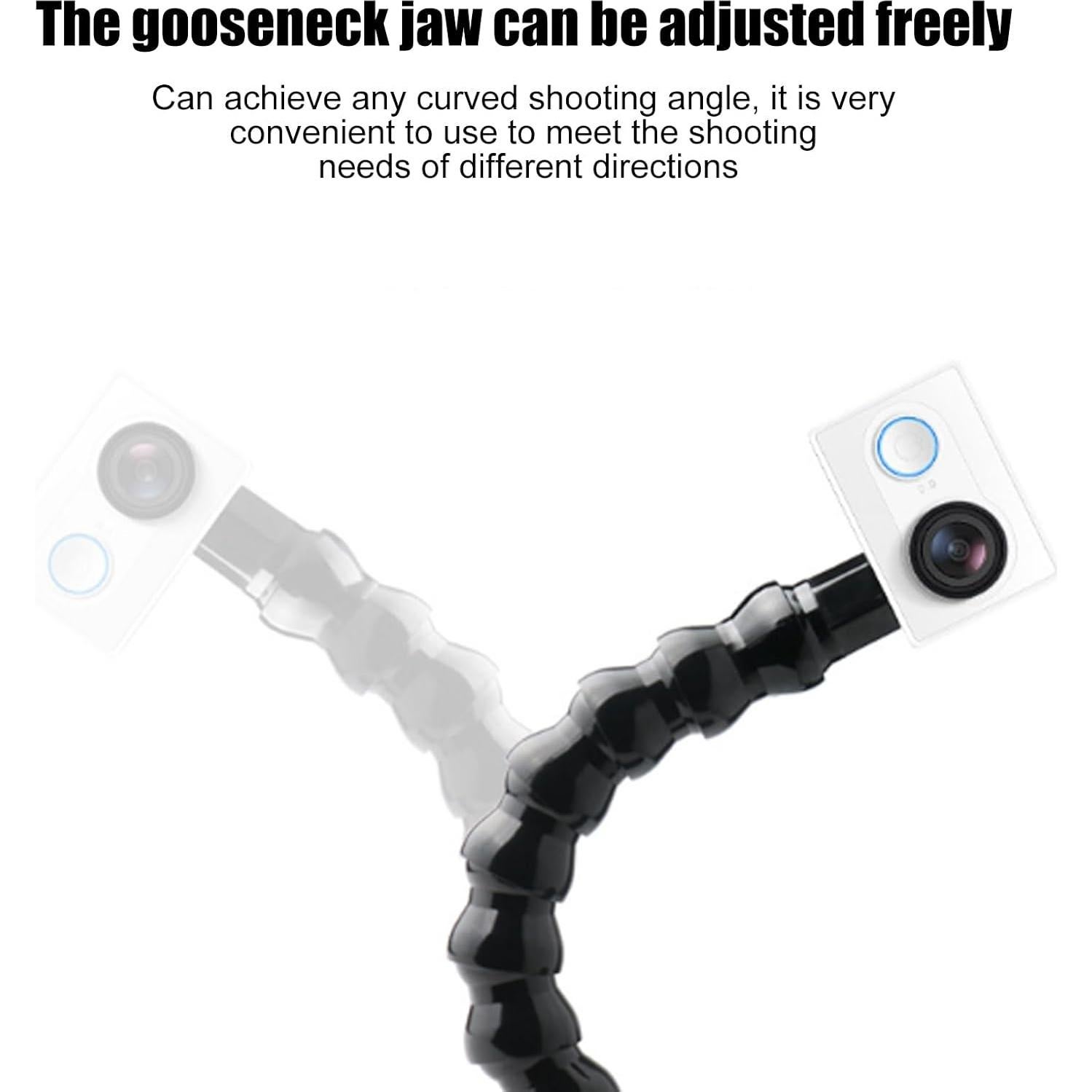 Monopod Flexible Acouto 12 Secciones ABS Soporte Universal