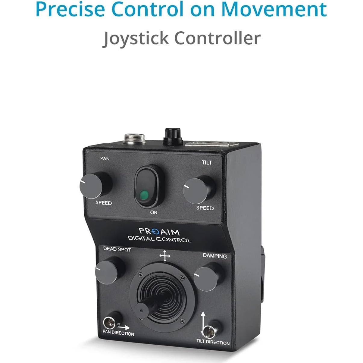 Cabezal Motorizado PROAIM PT-SR 2 Ejes Pan-Tilt 360° 7.5kg