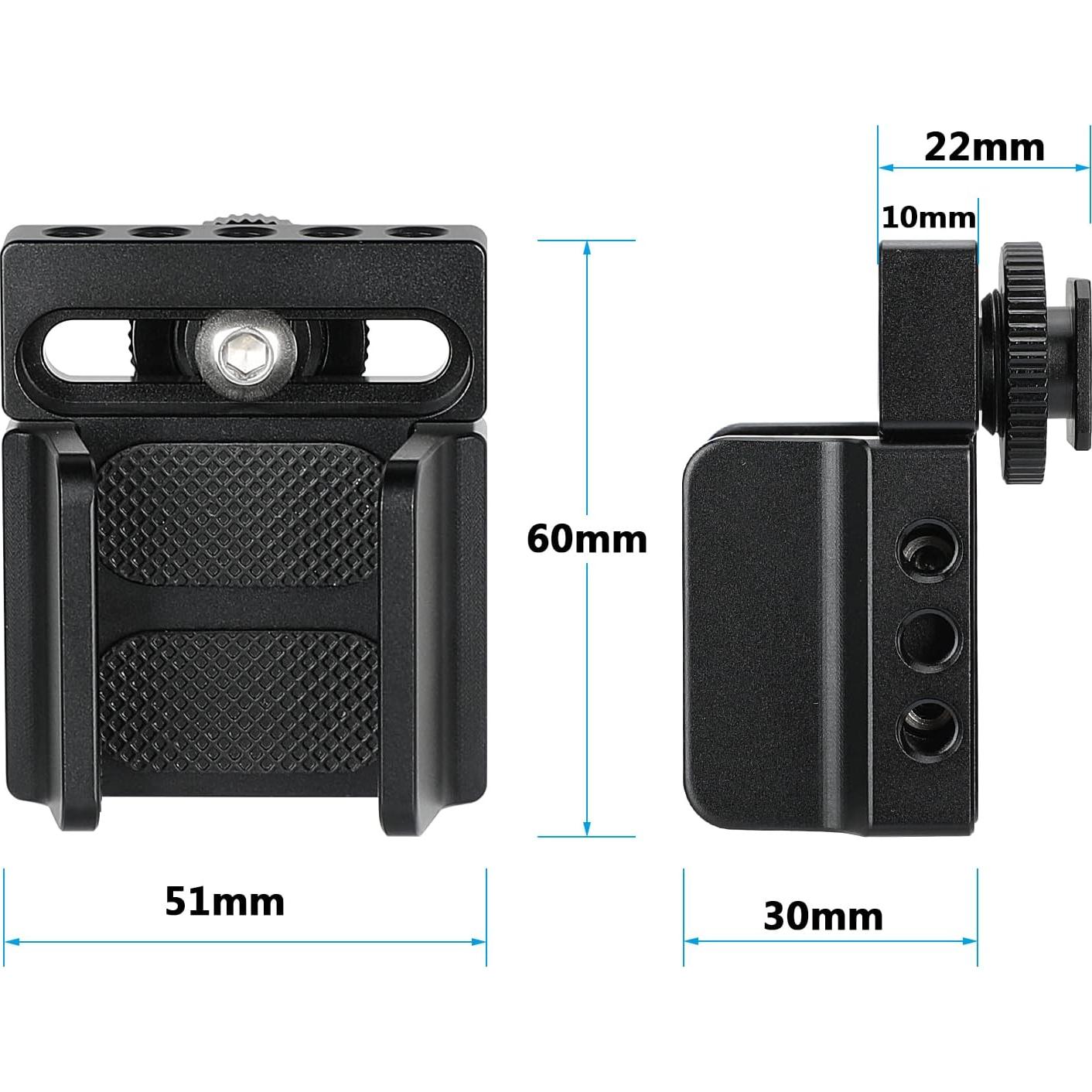 Abrazadera Universal para SSD CAMVATE Ajustable 35-60mm