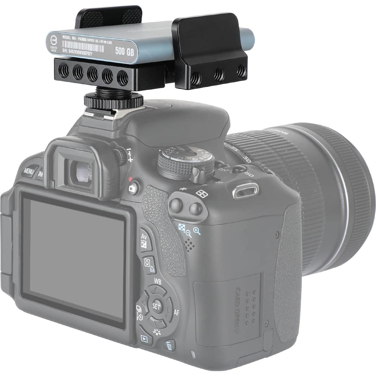 Abrazadera Universal para SSD CAMVATE Ajustable 35-60mm