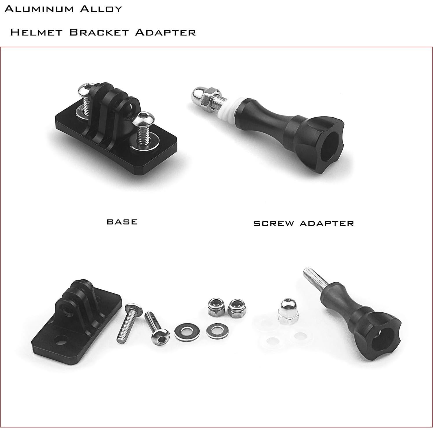 Soporte Fijo para Casco GoPro Niewalda - Aluminio 32g