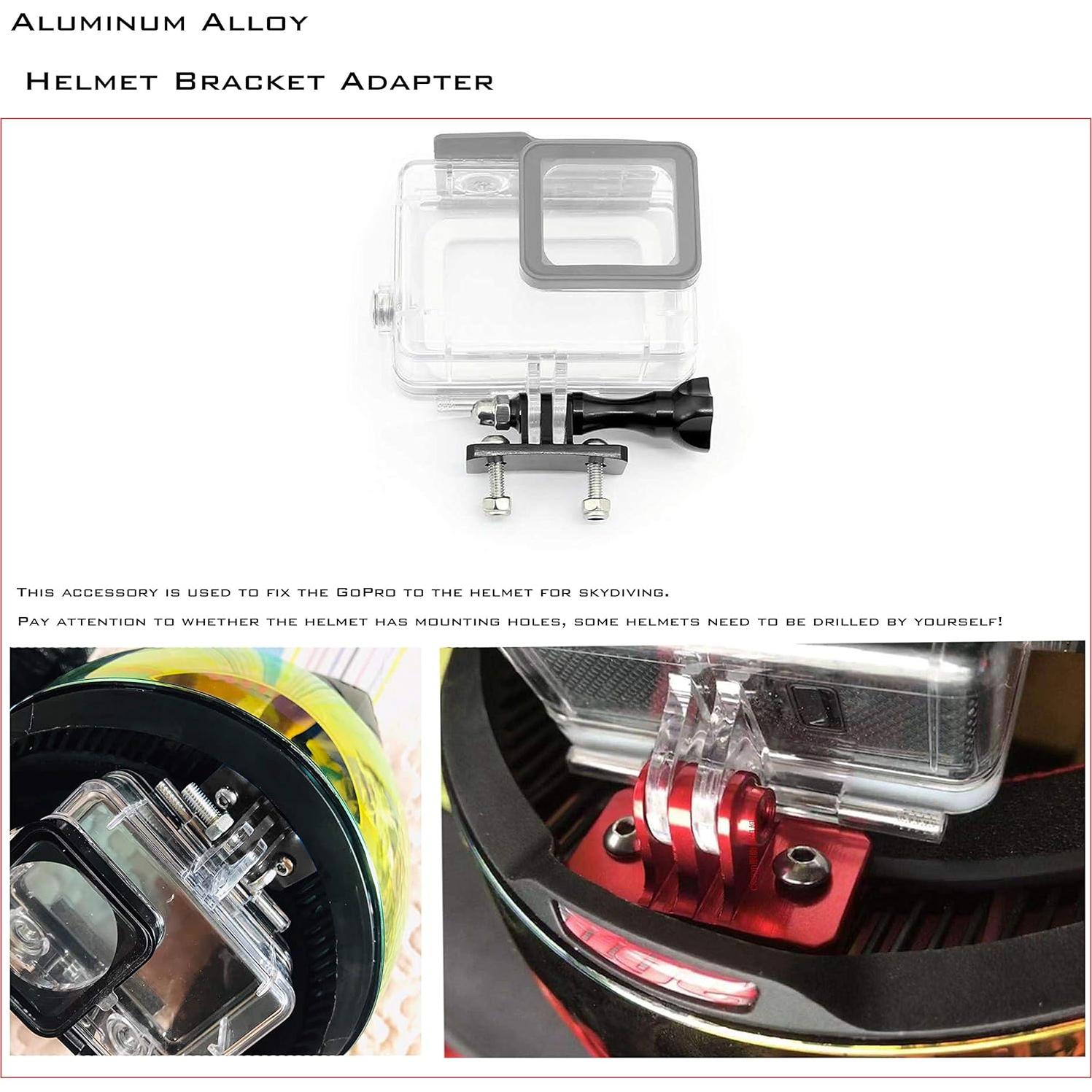 Soporte Fijo para Casco GoPro Niewalda - Aluminio 32g