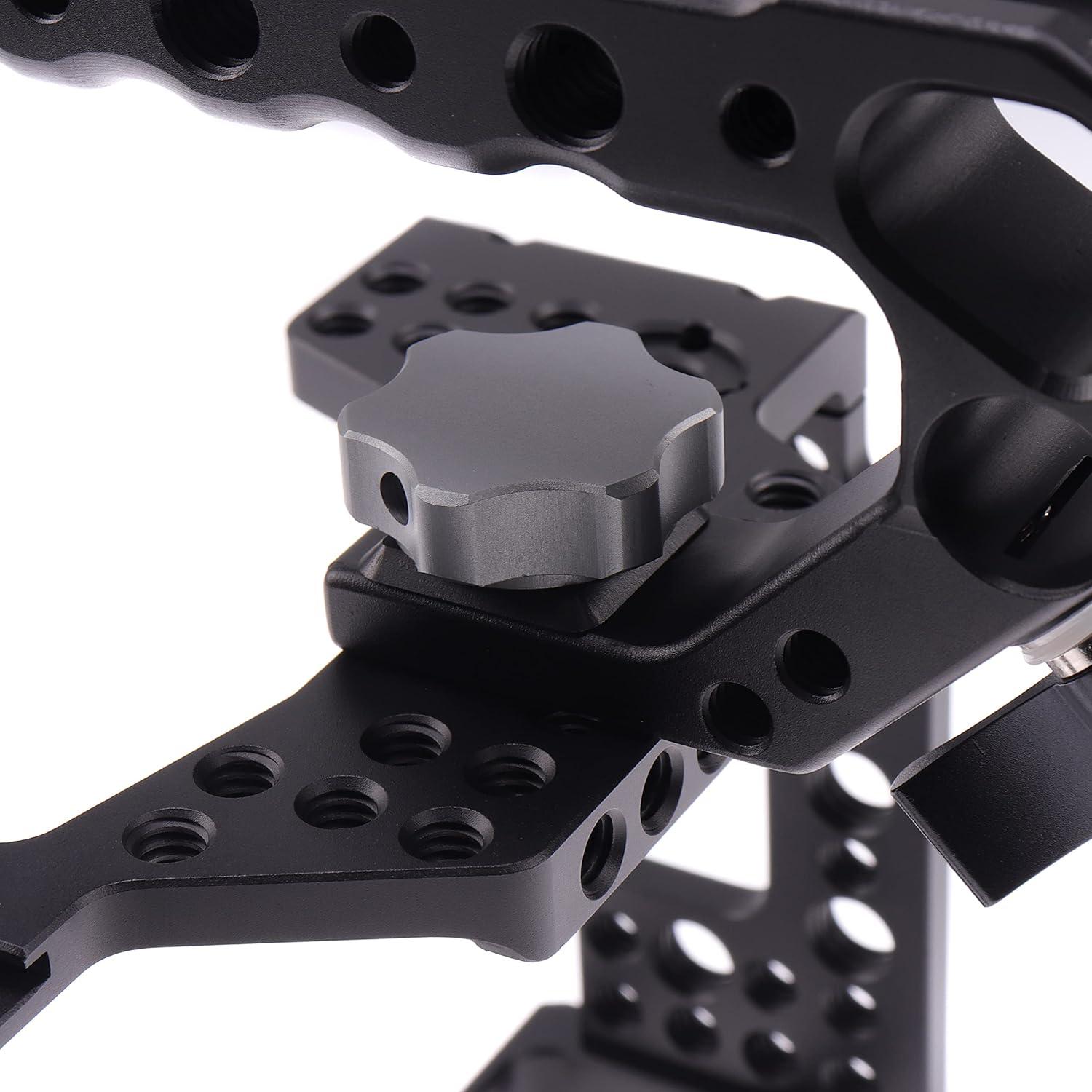 Jaula de Cámara Hersmay para Canon M5 M50 II con Mango