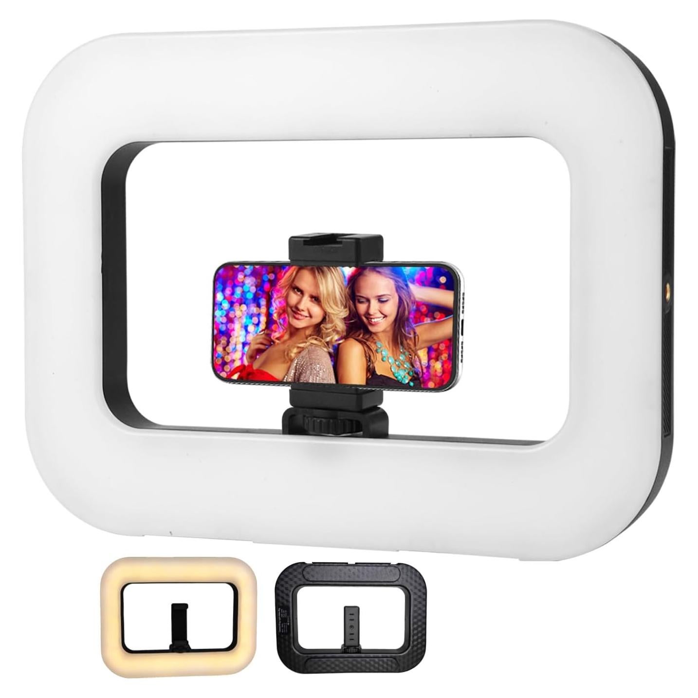 Anillo de Luz LED Portátil NANBEITONG con Batería 8000mAh