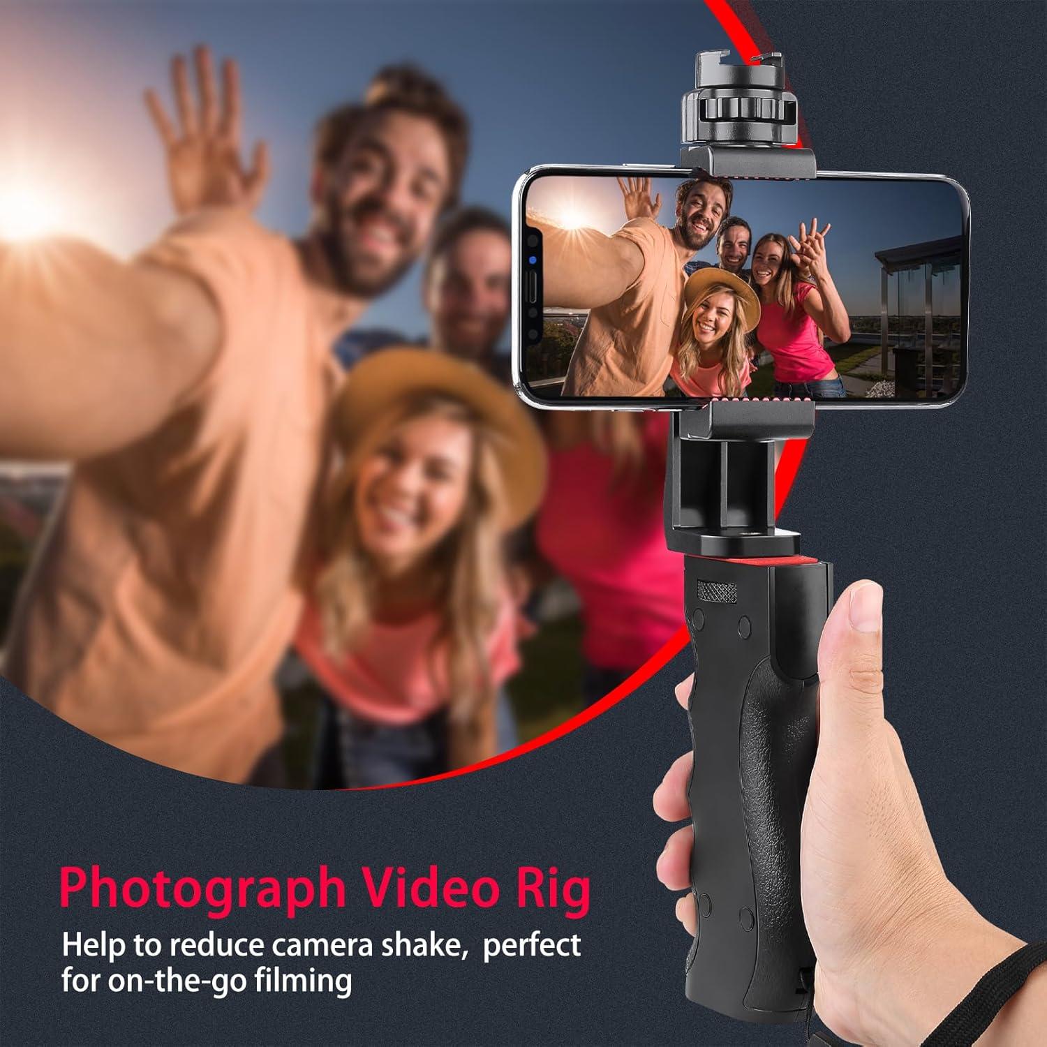 Estabilizador de Smartphone Zeadio, Mango de Video 360°