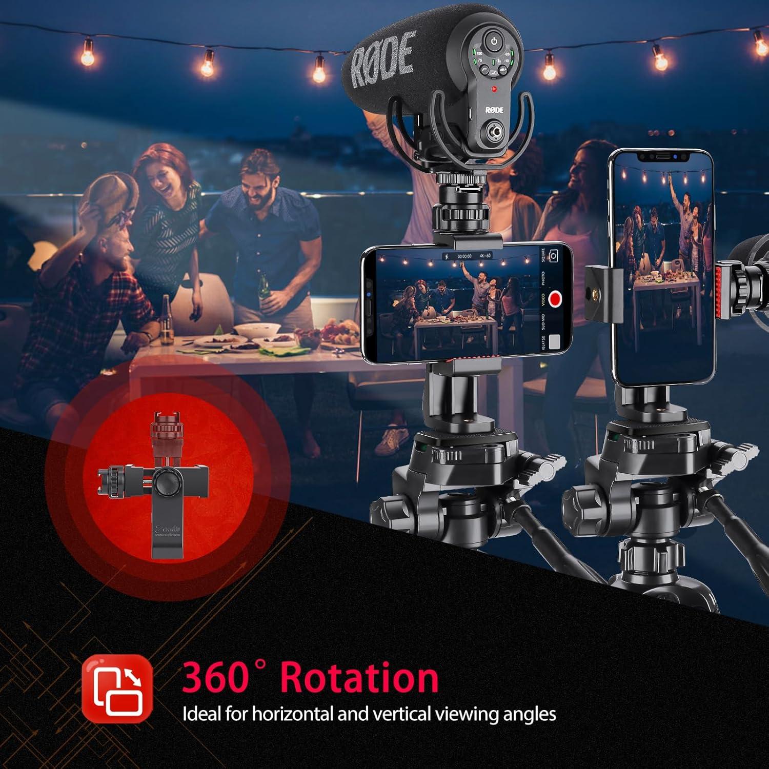 Estabilizador de Smartphone Zeadio, Mango de Video 360°