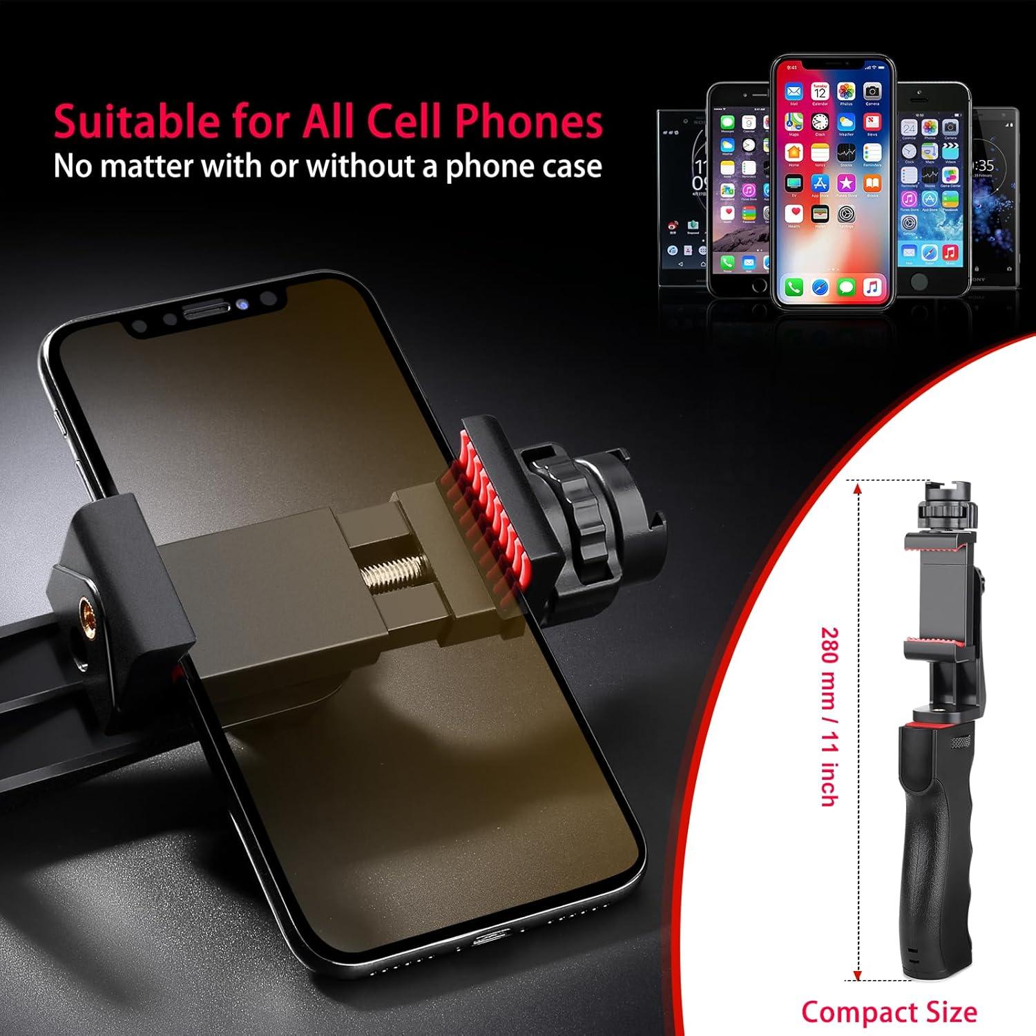 Estabilizador de Smartphone Zeadio, Mango de Video 360°