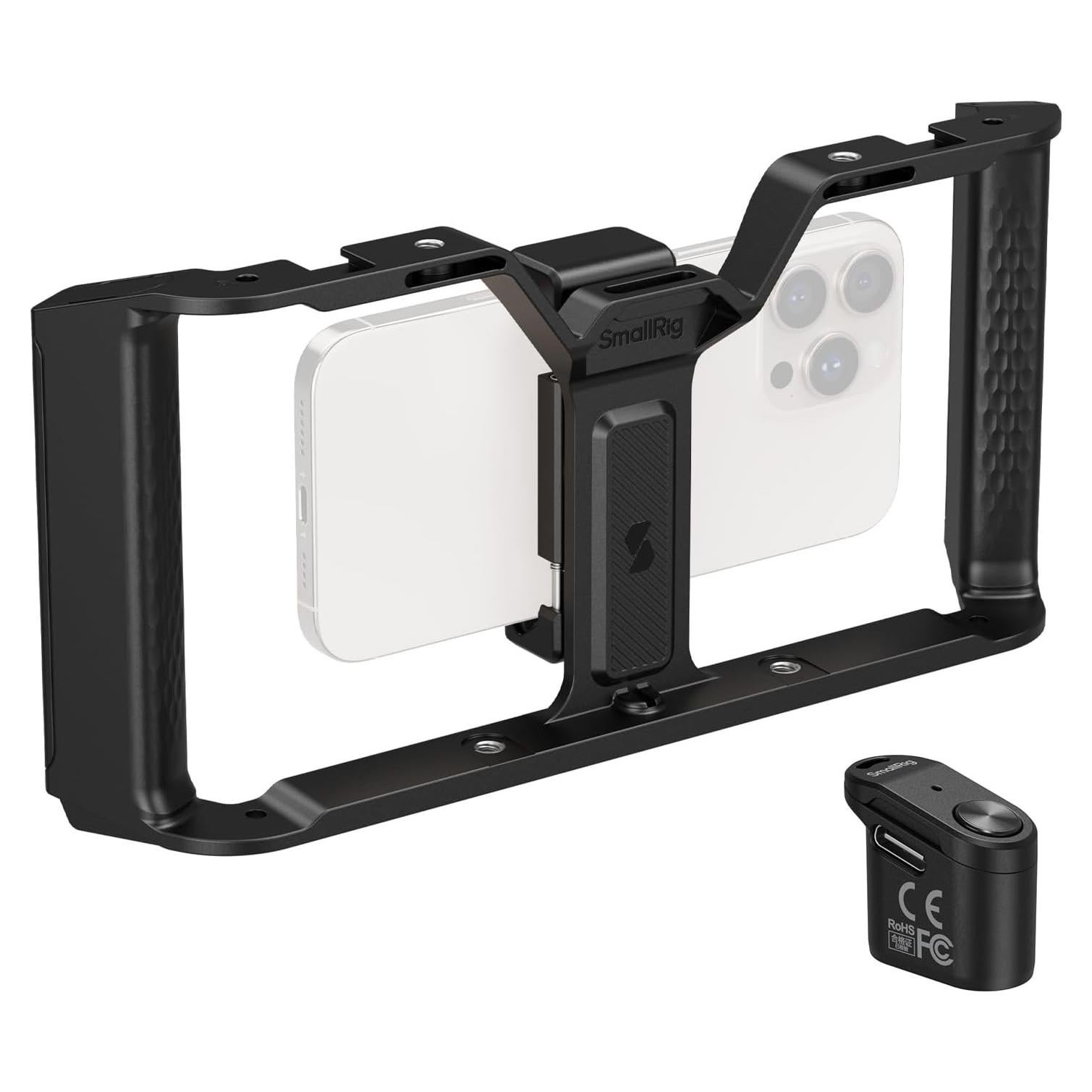 Control Inalámbrico SmallRig IG-02 para Smartphone con Doble Mango