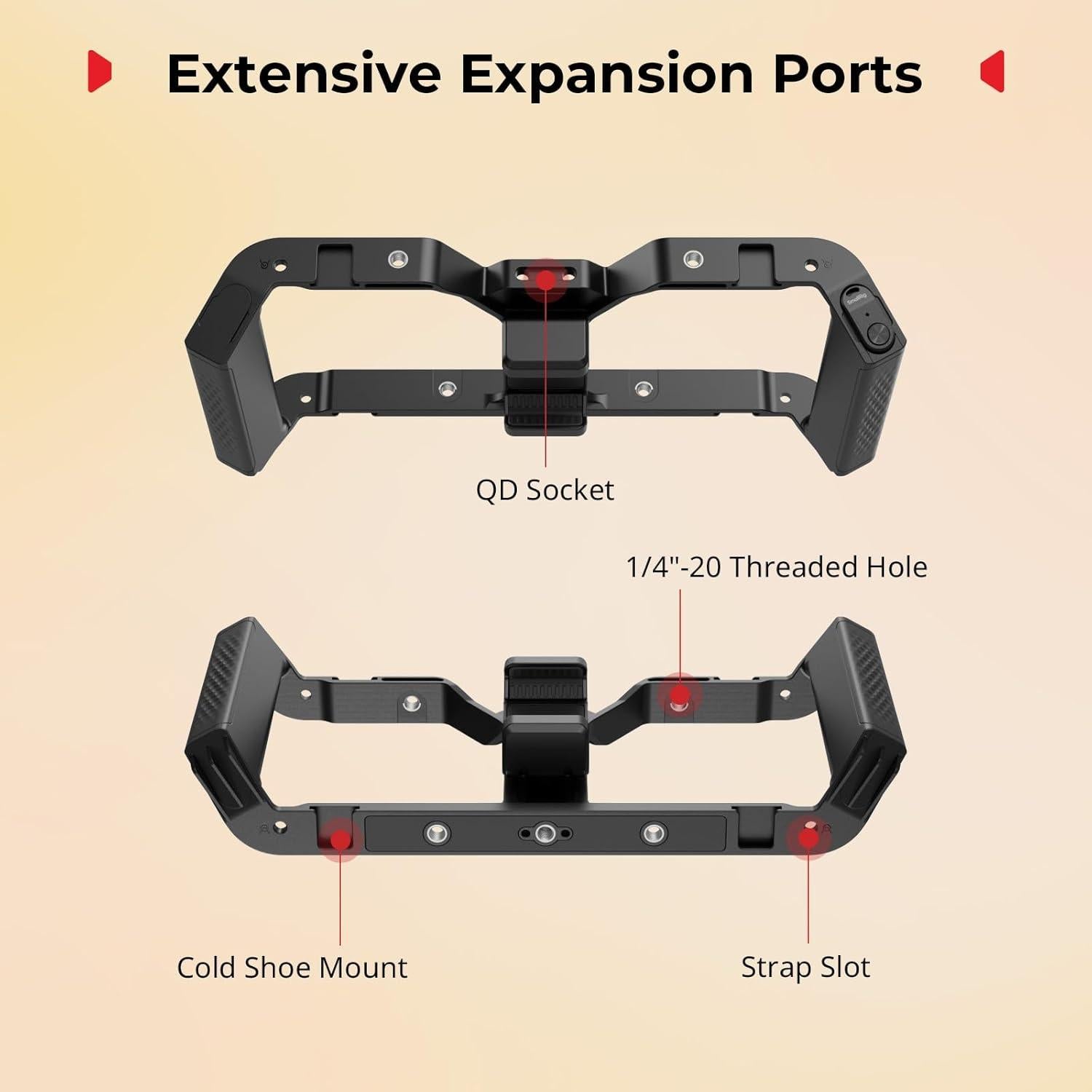 Control Inalámbrico SmallRig IG-02 para Smartphone con Doble Mango