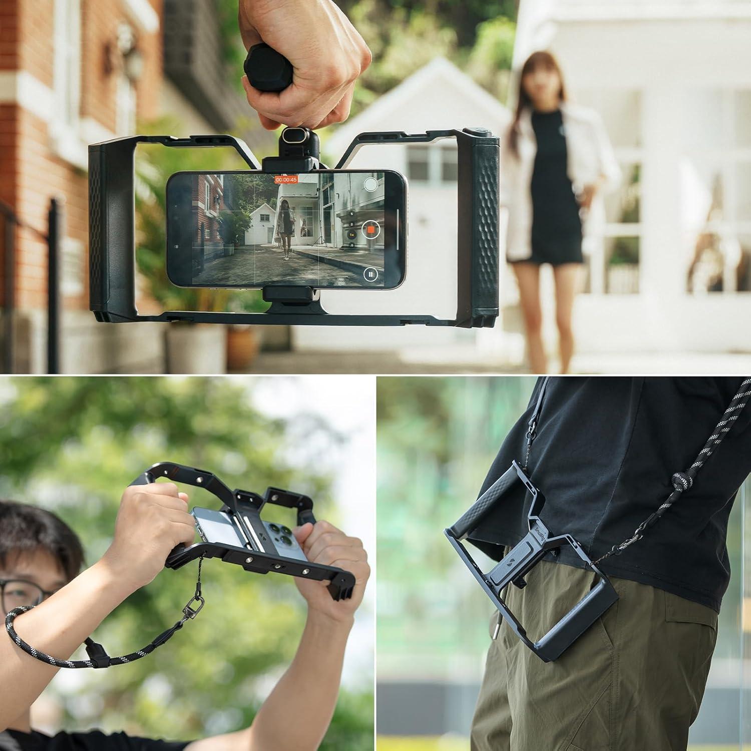 Control Inalámbrico SmallRig IG-02 para Smartphone con Doble Mango