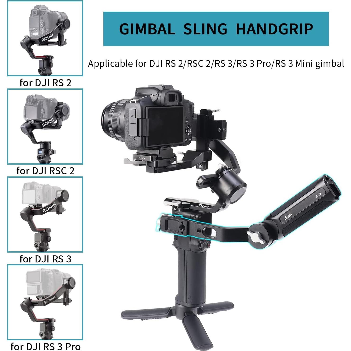 Mango de Correa Ajustable Hersmay para Gimbal DJI RS 2/3 Pro