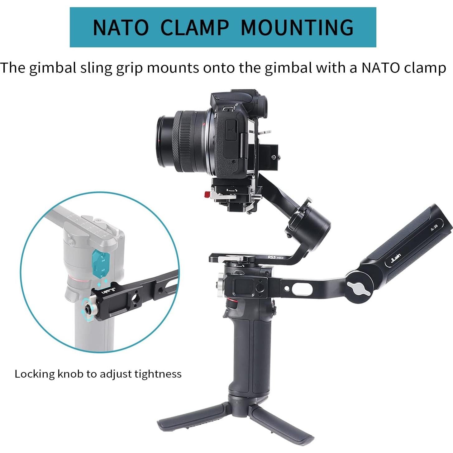 Mango de Correa Ajustable Hersmay para Gimbal DJI RS 2/3 Pro