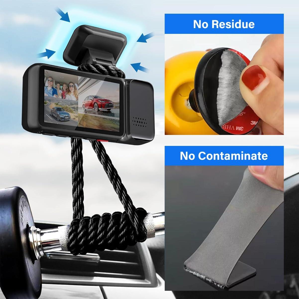 Cinta Adhesiva Doble Cara 3M VHB 4 Piezas Redondas 7.2 cm