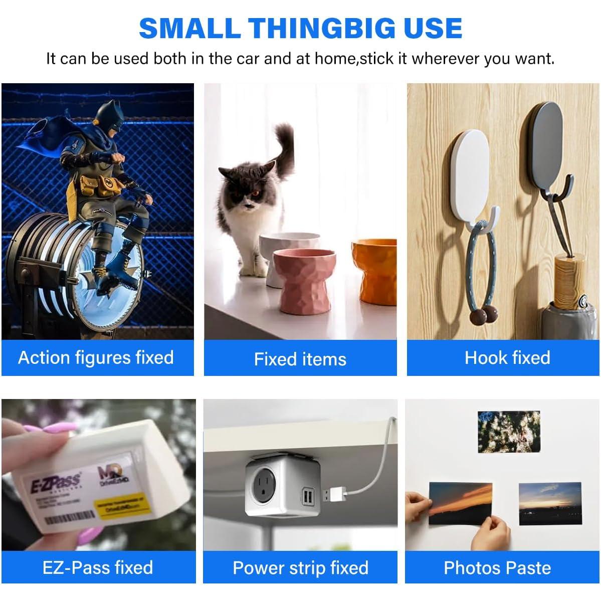 Cinta Adhesiva Doble Cara 3M VHB 4 Piezas Redondas 7.2 cm