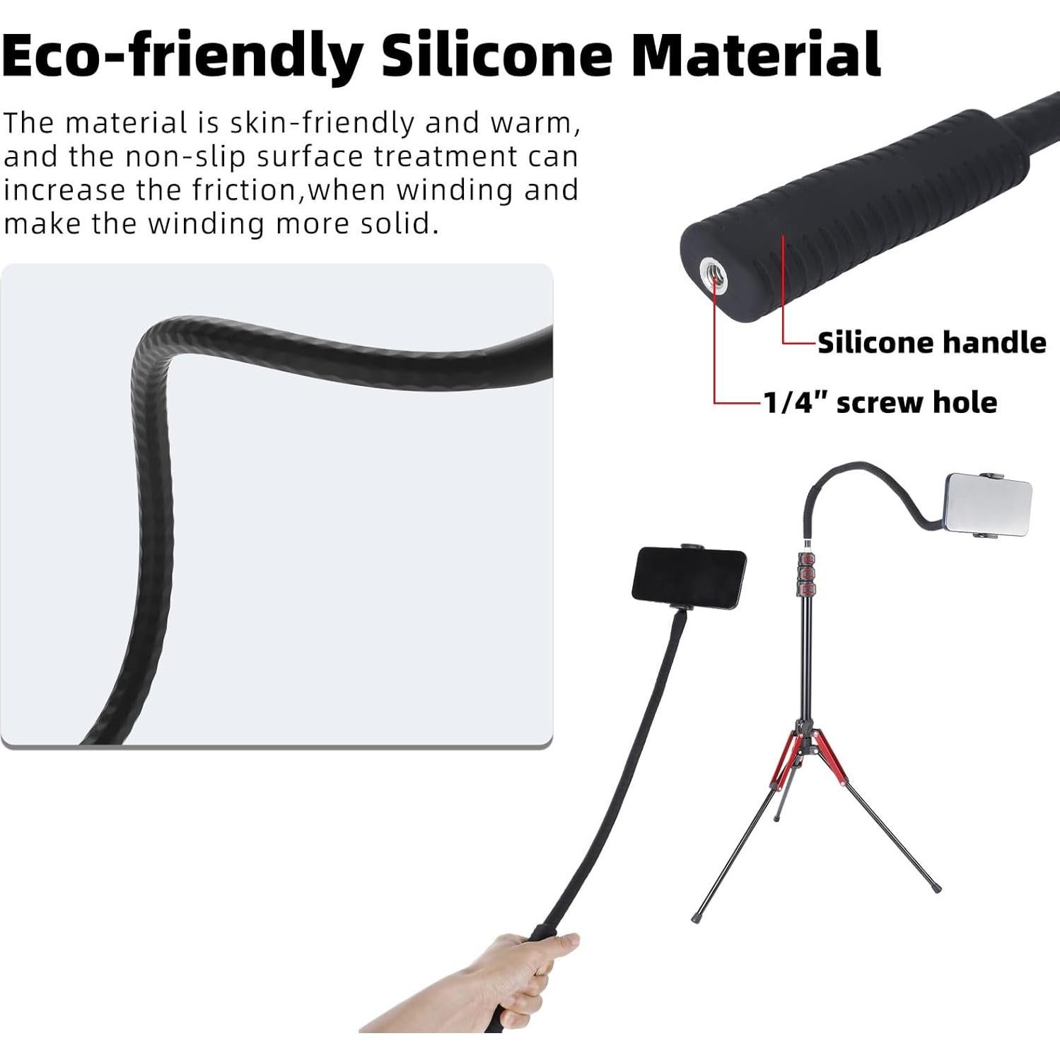 Soporte de Teléfono Flexible FPN FMT-35 60 cm para Móviles 4.7" a 7"