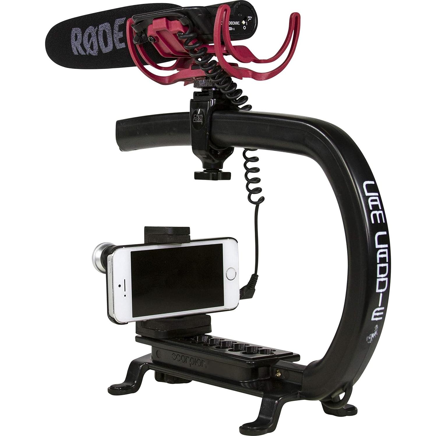 Estabilizador de Cámara Scorpion Cam Caddie - Universal para DSLR y GoPro