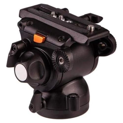 Cabezal de Video Fluido Pro E-Image GH03F 11 lbs (4.99 kg) Base Plana