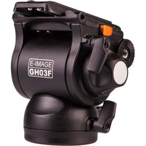 Cabezal de Video Fluido Pro E-Image GH03F 11 lbs (4.99 kg) Base Plana